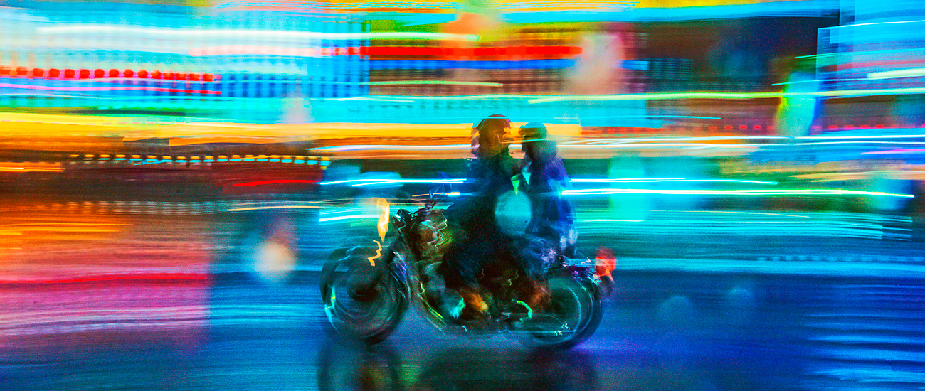 Motorcycle Diaries—A Rainy Night Ride